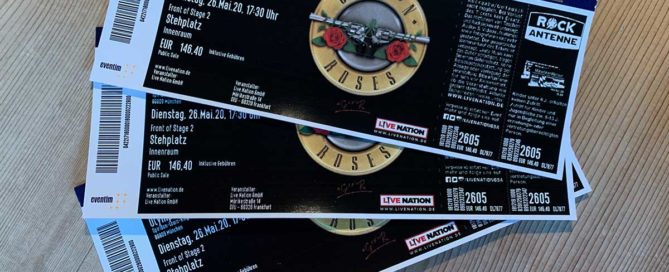 Tickets für Guns N' Roses in München