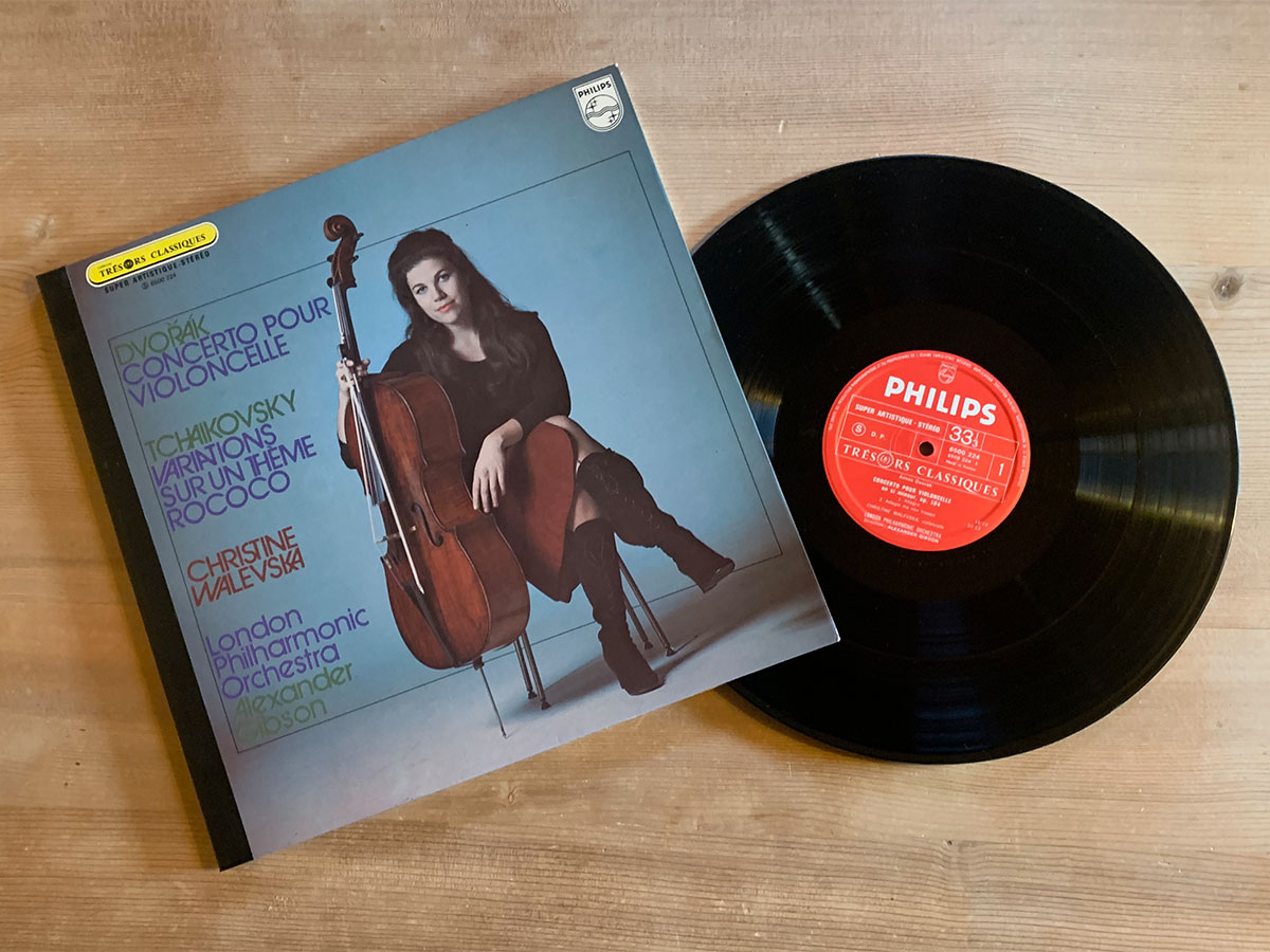 Das Vinyl-Album Concerto Pour Violoncelle