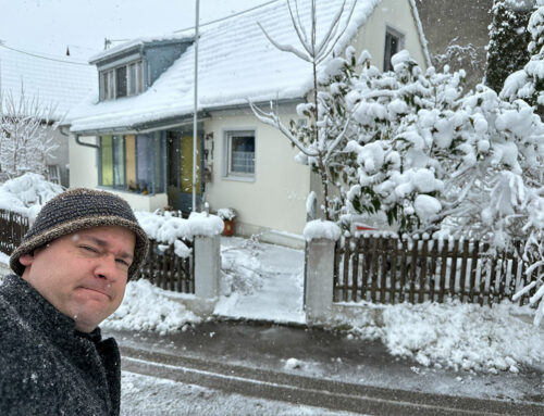 Schnee in Stepperg