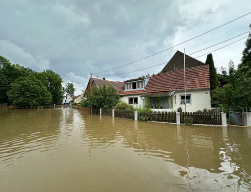 Hochwasser in Stepperg 2024