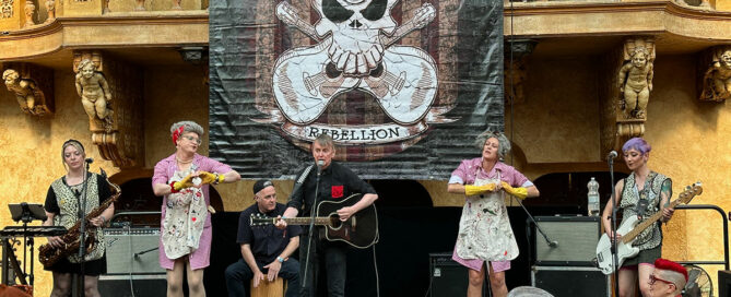 Pete Bentham And The Dinner Ladies Acoustic - Rebellion Festival 2024