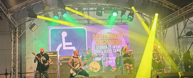 Die Band Face Up am Rebellion-Festival 2025