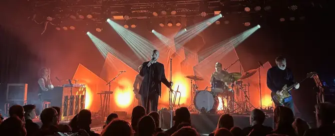 Sivert Høyem mit seiner Band im Technikum in München