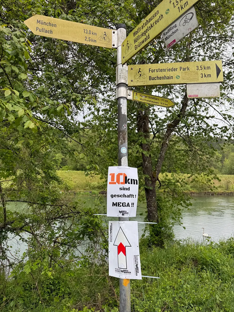 10-Kilometer-geschafft